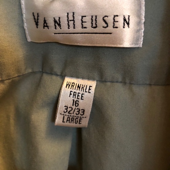 Men’s Van Heusen Button Down Shirt. Size 16 32/33 - Picture 4 of 5